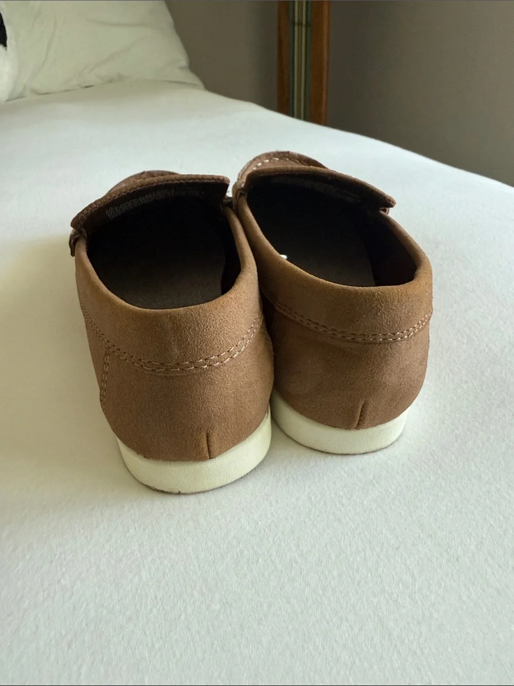 Cat & Jack Brown Kids Moccasin Slip-Ons